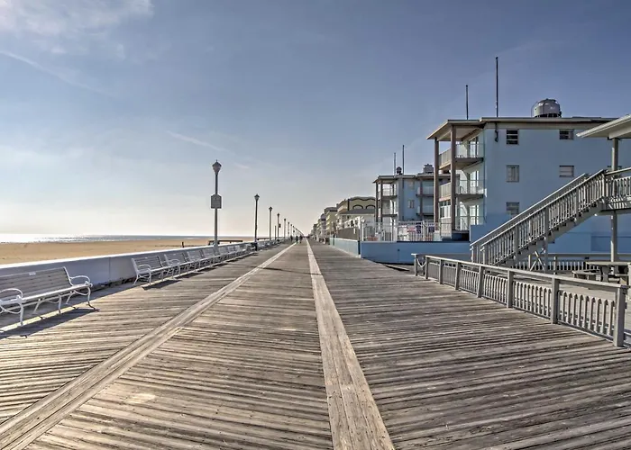 Ocean With Balcony - Steps To Boardwalk! *