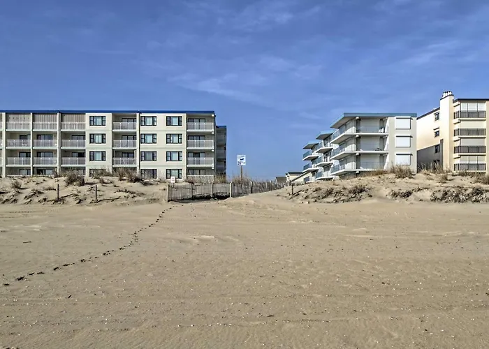 Ocean With Balcony - Steps To Boardwalk! Apartment Ocean City